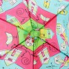 Зонтик детский трость Airton 1551-9070 Цветные домики