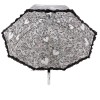 Зонт трость детская с рюшками Airton 1651-06 Pinky Girls черная