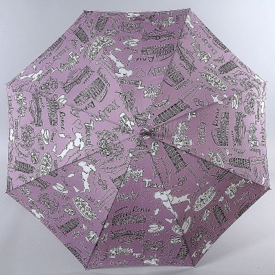 Зонт-трость женский Airton 16255-62 Путешествия