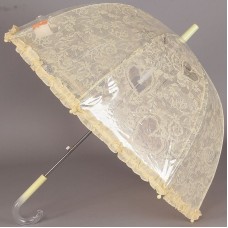 Зонт детский трость с рюшками Airton 1651-02 Pinky Girls Бежевый