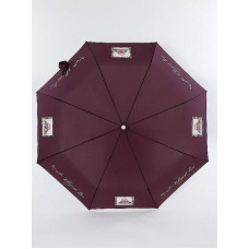 Зонт женский бордовый Airton 3617-8028b Elegant line полуавтомат