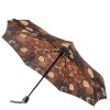 Зонтик Airton женский 4915 Цветочный узор на коричневом