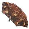 Зонтик Airton женский 4915 Цветочный узор на коричневом