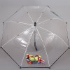 Зонт-трость детский прозрачный ArtRain арт.1511-05 Паровозик