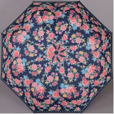 Синий зонтик (механика) с розочками ArtRain арт.3516-1646