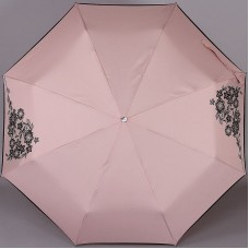 Складной женский зонт ArtRain арт.3912-1717 Цветочный узор