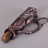 Зонт женский коричневый в узорах ArtRain арт.3914-1652