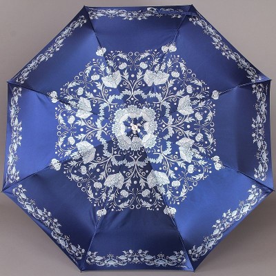 Зонтик женский ArtRain арт.3914-1637 Цветочные узоры