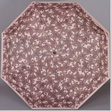 Бежевый женский зонт ArtRain арт.4916-1645 Пейсли узоры