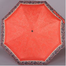 Красный женский зонт ArtRain арт.4916-1639 Узоры