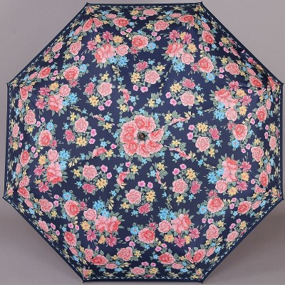 Зонт женский полный автомат (23 см, купол 96 см) ArtRain арт.4916-1646 Мелкие цветочки