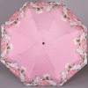 Зонт розовый, белый горошек с цветами ArtRain арт.4916-1643