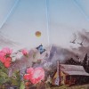 Женский зонт (10 спиц) Drip Drop 958 Домик в горах
