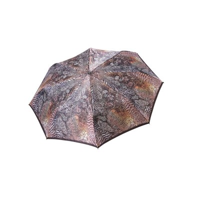 Зонт женский Fabretti L-15105-6 Пэйсли леопардовый