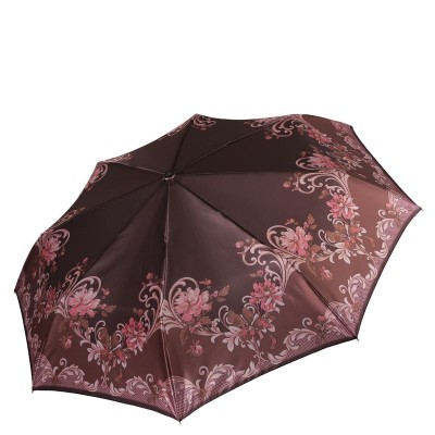 Зонт облегченный женский Fabretti L-17109-7 Цветочный узор