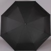 Черный зонт с большим (диаметр 114 см) куполом Fabretti M-1809