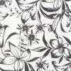 Зонт женский Fulton L354-2298 Drawn Floral Черно-белые цветы