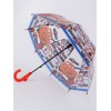Зонт детский трость прозрачный Galaxy C-511-9804 Piston Cup