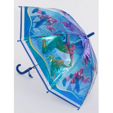 Зонт трость детский хамелеон со свистком Galaxy C-522-9804