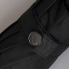 Зонт мужской черный с кожаной ручкой 9 спиц Lamberti 73780