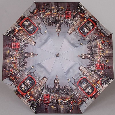 Женский компактный зонт Lamberti 74745-1811 Арт Лондон