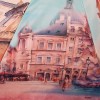 Мини (22см) зонт женский Lamberti 74745-1804 Городские зарисовки