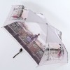 Зонтик супер мини плоский механика Lamberti 75116-1817 Парижанки Софи Гриотто