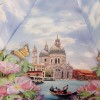 Зонт механика супер мини Lamberti 75126-1852 Прогулки по Венеции в цветах