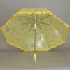 Зонтик детский Magic Rain 14891 Сердечки с рюшами желтый
