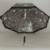 Детский зонтик прозрачный с сердечками Magic Rain 14891 черный