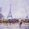 Зонт женский в пять сложений Magic Rain 51224 Париж