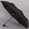 Черный зонт Magic Rain 7021-1702 Серая полоска