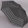 Мужской черный зонт серая, коричневая клетка Magic Rain 7021-1701