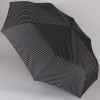 Зонт черный в серую полоску Magic Rain 7025-1702 с куполом 123см
