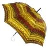 Зонт трость женский Magic Rain L1A59 Satin Цветной орнамент