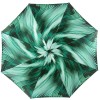 Зонт трость женский Magic Rain L1A59 Satin Зеленая Абстракция