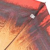 Зонт трость женский Magic Rain L1A59 Satin Желто-красная абстракция