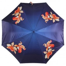 Зонтик Magic Rain женский 3344-16 Лилия на Синем