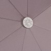 Однотонный зонтик с посеребренным куполом Magic Rain L3FA58S