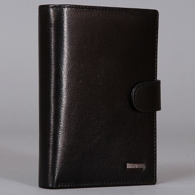 Практичное мужское портмоне с автодокументами Malgrado 54006-5401D Black