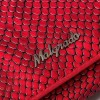 Кошелек из натуральной кожи на полную купюру Malgrado 72077-40302 Red