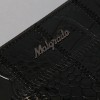 Небольшой женский клатч из лоскутков кожи Malgrado 73005-239A Black
