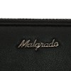 Визитка-клатч мужской из натуральной кожи Malgrado 73007-55D Черный