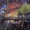 Зонт сатиновый с тематикой города Planet 154