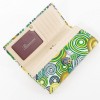 Лаковый цветной кошелек на полную купюру Primavera 807-17292-Y396