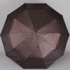 Коричневый жаккардовый зонт Sponsa 8235-9801 Бута узоры