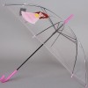 Прозрачный детский зонтик трость TORM 1171-05 Принцесса