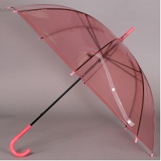 Зонт трость прозрачный TORM 1172-04 Красный