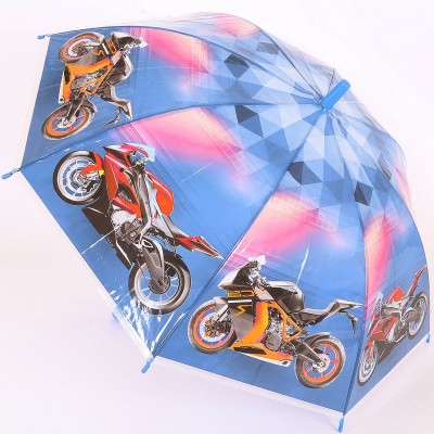 Зонтик трость со свистком для маленьких мальчиков TORM 14804-04 Мотоциклы