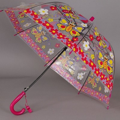 Зонтик детский трость TORM 14807 Бабочки